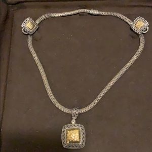 Earring and necklace